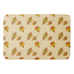 Tapis De Bain Cozy autumn maple leaves oak leaves