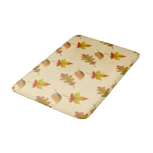 Tapis De Bain Cozy autumn maple leaves oak leaves