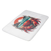 Tapis De Bain crabe côtier/marin du Maine (Angle)