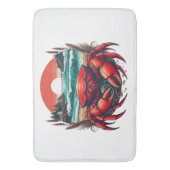 Tapis De Bain crabe côtier/marin du Maine (devant Vertical)