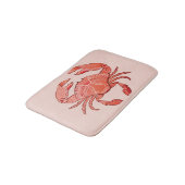 Tapis De Bain Crabe de style (Angle)