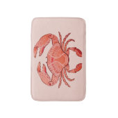 Tapis De Bain Crabe de style (Devant (Vertical))