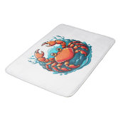 Tapis De Bain crabe-drole (Angle)