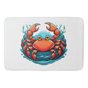 Tapis De Bain crabe-drole