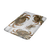Tapis De Bain Crabe Famille Gris Arrière - plan (Angle)