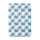 Tapis De Bain Crabes Bleus Classique Motif côtier (Devant (Vertical))