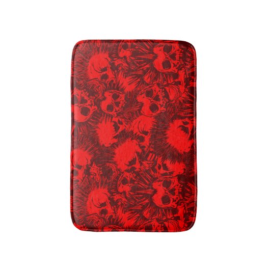 Tapis De Bain crâne (Devant (Vertical))
