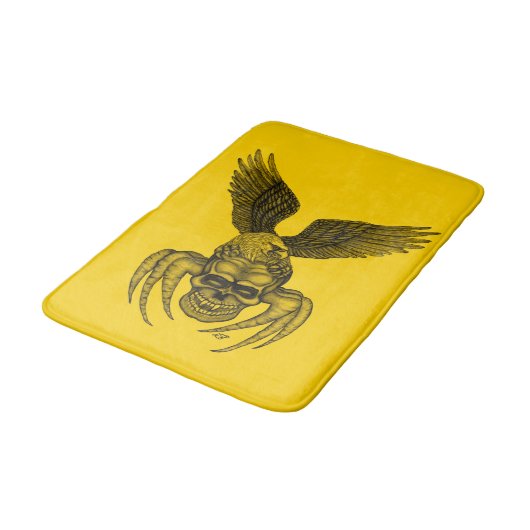 Tapis De Bain Crâne à aigle (Angle)