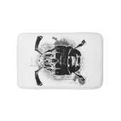 Tapis De Bain Crâne de hockey (Devant)