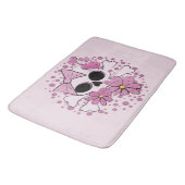 Tapis De Bain Crâne de punk (Angle)