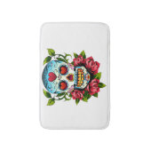 Tapis De Bain Crâne de sucre (Devant (Vertical))