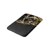 Tapis De Bain Crâne d'or | Mat (Angle)
