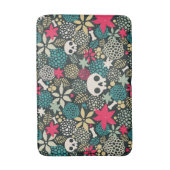 Tapis De Bain Crâne en fleurs (Devant (Vertical))