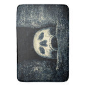 Tapis De Bain Crâne gothique d'Halloween (devant Vertical)