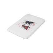 Tapis De Bain Crâne Samurai Duel (Angle)