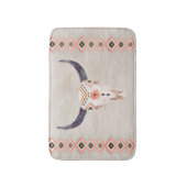 Tapis De Bain Crâne tribal de boeuf du sud-ouest (Devant (Vertical))