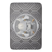 Tapis De Bain Crâne viking (devant Vertical)