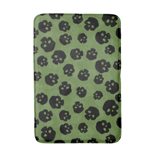 Tapis De Bain Crânes (Devant (Vertical))