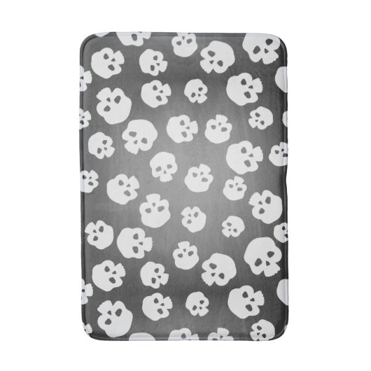 Tapis De Bain Crânes (Devant (Vertical))