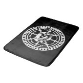 Tapis De Bain Crânes avec épées (Angle)