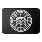 Tapis De Bain Crânes avec épées (Devant)