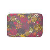 Tapis De Bain Crânes et fleurs (Devant)