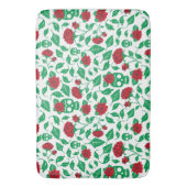 Tapis De Bain Crânes et roses de Frida Kahlo | (devant Vertical)