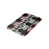Tapis De Bain Crânes noirs Duo Thunder_Cove (Angle)