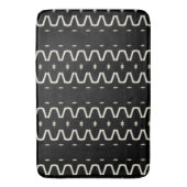 Tapis De Bain Cravate noire décontractée (devant Vertical)