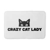 Tapis De Bain Crazy Cat Lady Bath Mat (Devant)