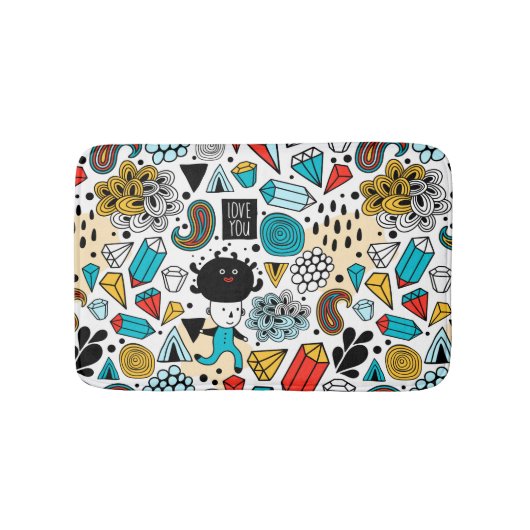 Tapis De Bain Crazy head (Devant)