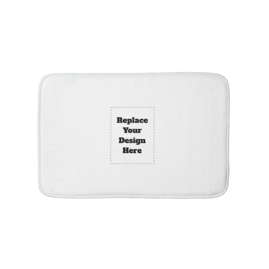 Tapis De Bain Create Your Own white  (Devant)