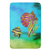 Tapis De Bain Créations maritimes Médias mixtes (devant Vertical)