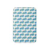 Tapis De Bain Créature marine mignonne - Hippocampe (Devant (Vertical))
