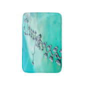 Tapis De Bain Créatures marines (Devant (Vertical))