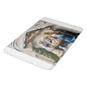 Tapis De Bain crèche, arbre mages Bethléem (Angle)