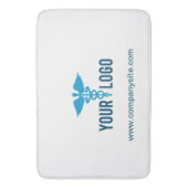 Tapis De Bain Créer votre entreprise Logo et nom du site Web (devant Vertical)