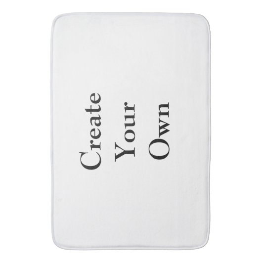 Tapis De Bain Créez votre propre (devant Vertical)