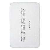 Tapis De Bain Créez votre propre devis (devant Vertical)