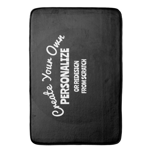 Tapis De Bain Créez votre propre personnalisation (devant Vertical)