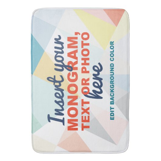 Tapis De Bain Créez votre propre personnalisation (devant Vertical)