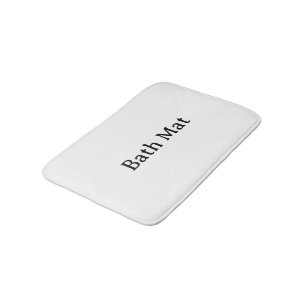 Tapis De Bain Créez Votre Propre Simple Coutume 16” x 24” Petit