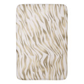 Tapis De Bain Crème d'or Zebra Print           (devant Vertical)