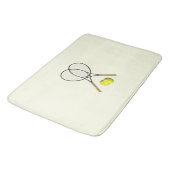 Tapis De Bain Crème double de tennis (Angle)