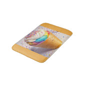 Tapis De Bain Crème glacée Arc-en-ciel arrosées (Angle)