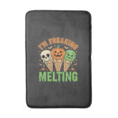 Tapis De Bain Crème Glacée Fondante Halloween (Devant (Vertical))