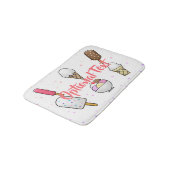 Tapis De Bain Crème glacée Parlour Dream (Angle)