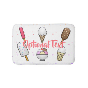 Tapis De Bain Crème glacée Parlour Dream