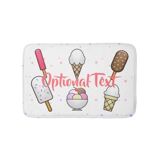 Tapis De Bain Crème glacée Parlour Dream (Devant)