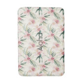 Tapis De Bain Crème rose orchidée florale (Devant (Vertical))